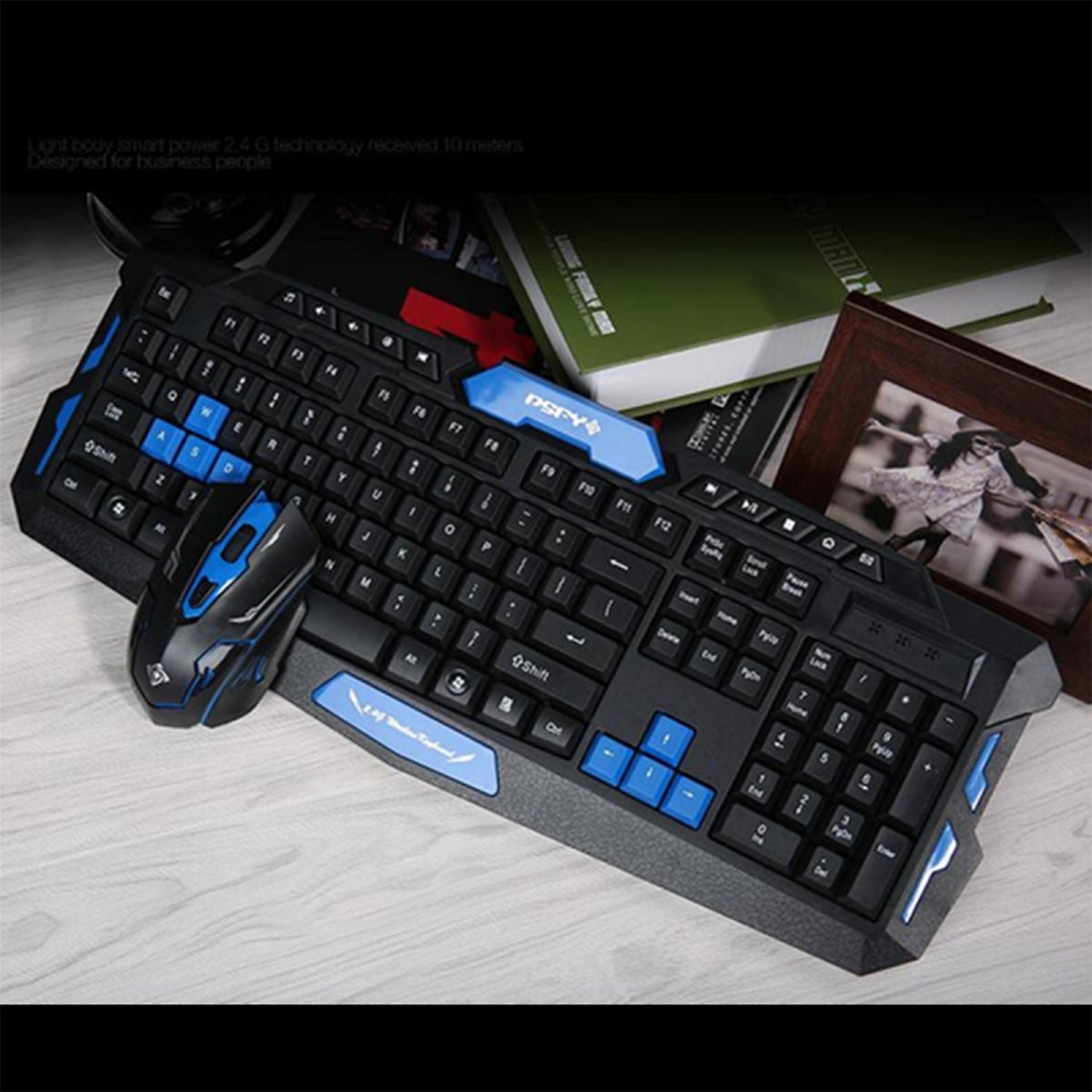 6158 Wireless Keyboard M Set used by gamers for playing heavy games perfectly without any problem and all. 6158 Wireless Keyboard M Set used by gamers for playing heavy games perfectly without any problem and all.